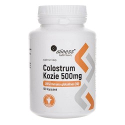 Aliness Colostrum Kozie IG 28% 500 mg - 100 kapsułek