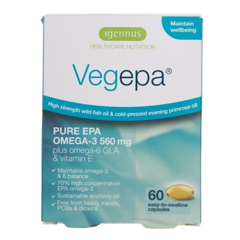 Igennus Vegepa 560 mg - 60 kapsułek