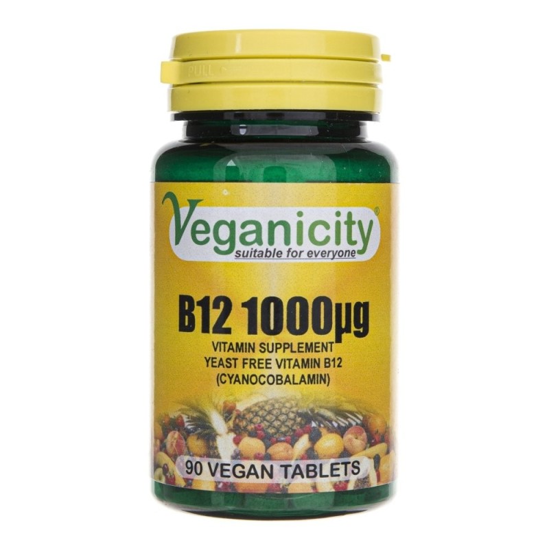 Veganicity Witamina B12 1000 mcg - 90 tabletek
