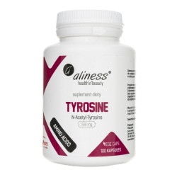 Aliness N-Acetyl-Tyrosine 500 mg - 100 kapsułek