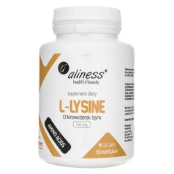 Aliness L-Lysine (chlorowodorek) 500 mg - 100 kapsułek
