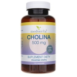 Medverita Cholina 500 mg - 120 kapsułek