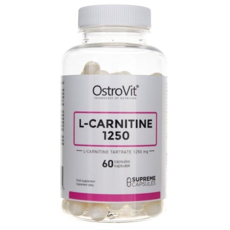 OstroVit L-Carnitine 1250 Supreme Capsules - 60 kapsułek