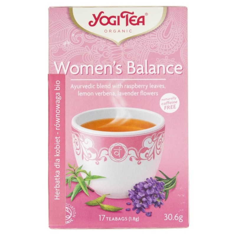 Yogi Tea Women's Balance Herbata dla kobiet - 17 saszetek