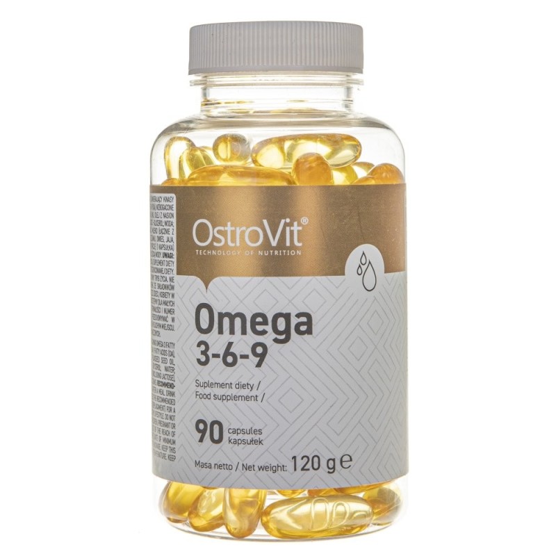 OstroVit Omega 3-6-9 - 90 kapsułek