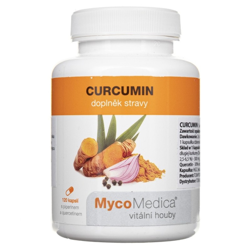 MycoMedica Curcumin w optymalnym stężeniu - 120 kapsułek