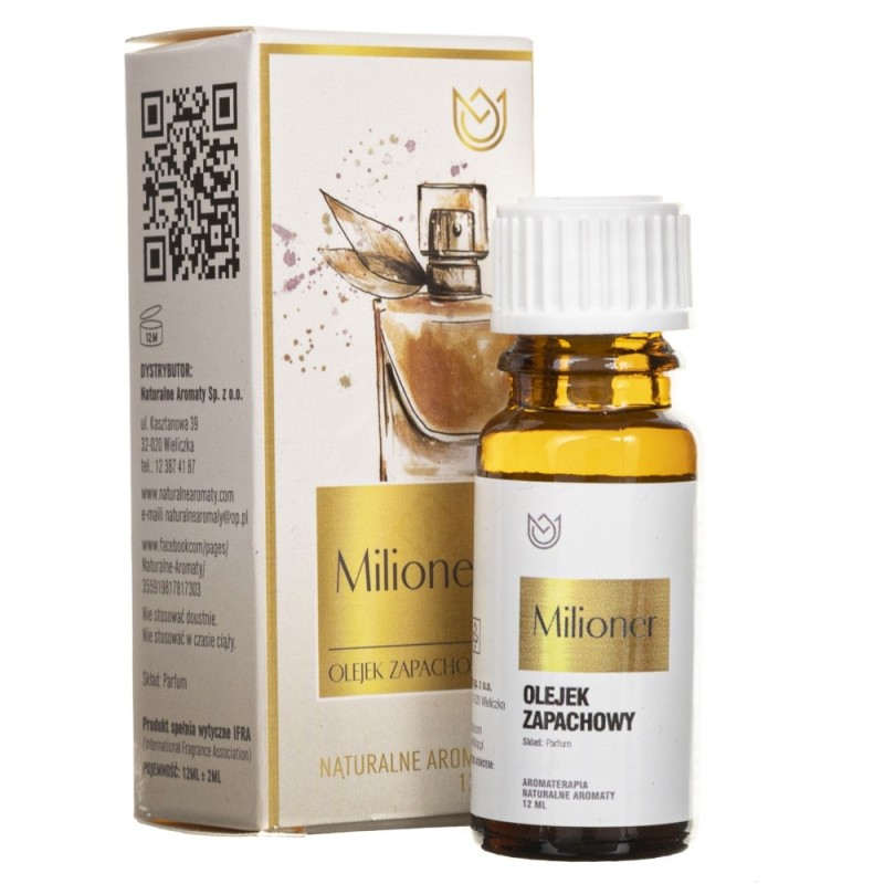 Naturalne Aromaty olejek zapachowy Milioner (Pacco Rabane, 1 Million) - 12 ml