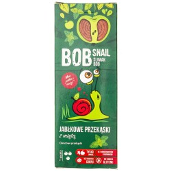 Bob Snail Przekąska jabłkowo-miętowa bez dodatku cukru - 30 g