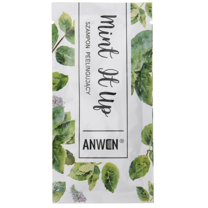 Anwen Szampon peelingujący Mint It Up w saszetce - 10 ml
