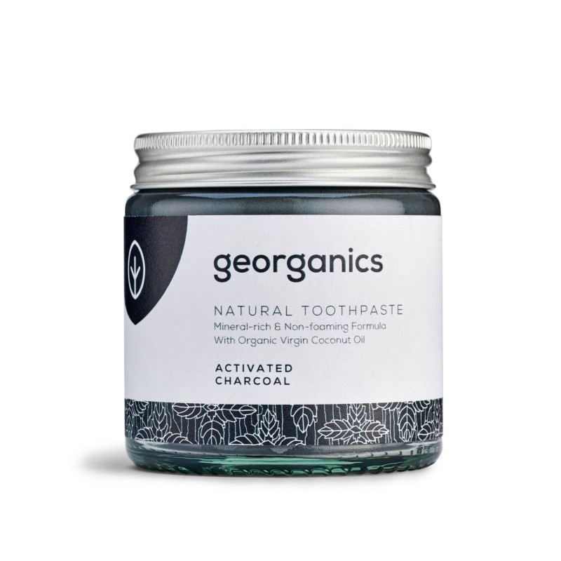 Georganics Mineralna pasta do zębów z węglem aktywnym - 60 ml