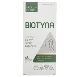 Medica Herbs Biotyna 2,5 mg - 60 kapsułek