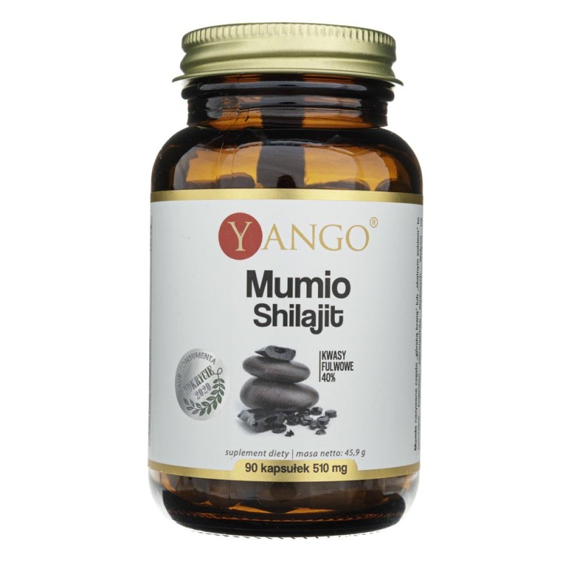 Yango Mumio - 40% kwasów fulwowych - 90 kapsułek