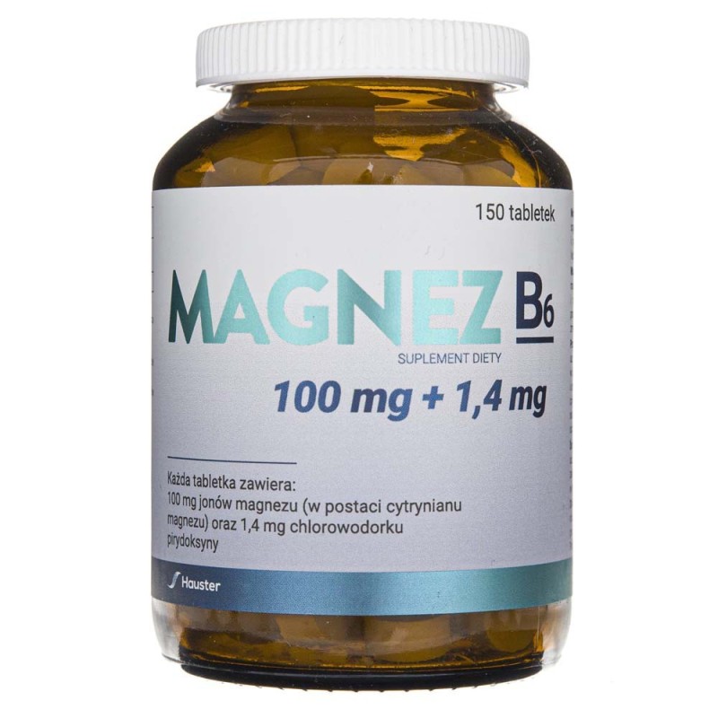 Hauster Magnez B6 - 150 tabletek
