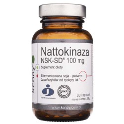 Kenay Nattokinaza NSK-SD® 100 mg - 60 kapsułek