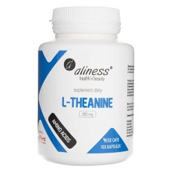 Aliness L-Theanine 200 mg - 100 kapsułek