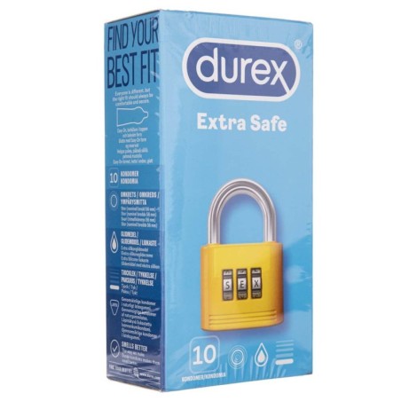 Durex prezerwatywy Extra Safe - 10 sztuk