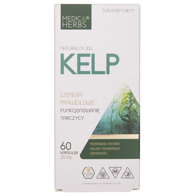 Medica Herbs Kelp 35 mg - 60 kapsułek