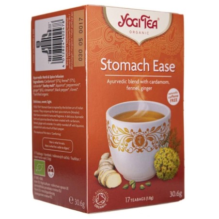 Yogi Tea Stomach Ease Herbata na trawienie - 17 saszetek