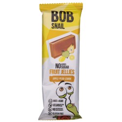 Bob Snail Przekąska galaretka jabłko-gruszka-cytryna bez dodatku cukru - 38 g