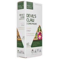 Medica Herbs Devil’s Claw (Czarci Pazur) 600 mg - 60 kapsułek