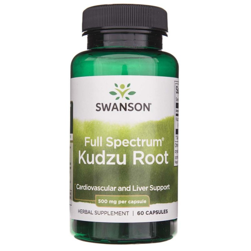 Swanson Kudzu Root (korzeń) 500 mg - 60 kapsułek