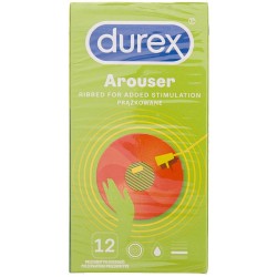 Durex prezerwatywy Arouser prążkowane - 12 sztuk