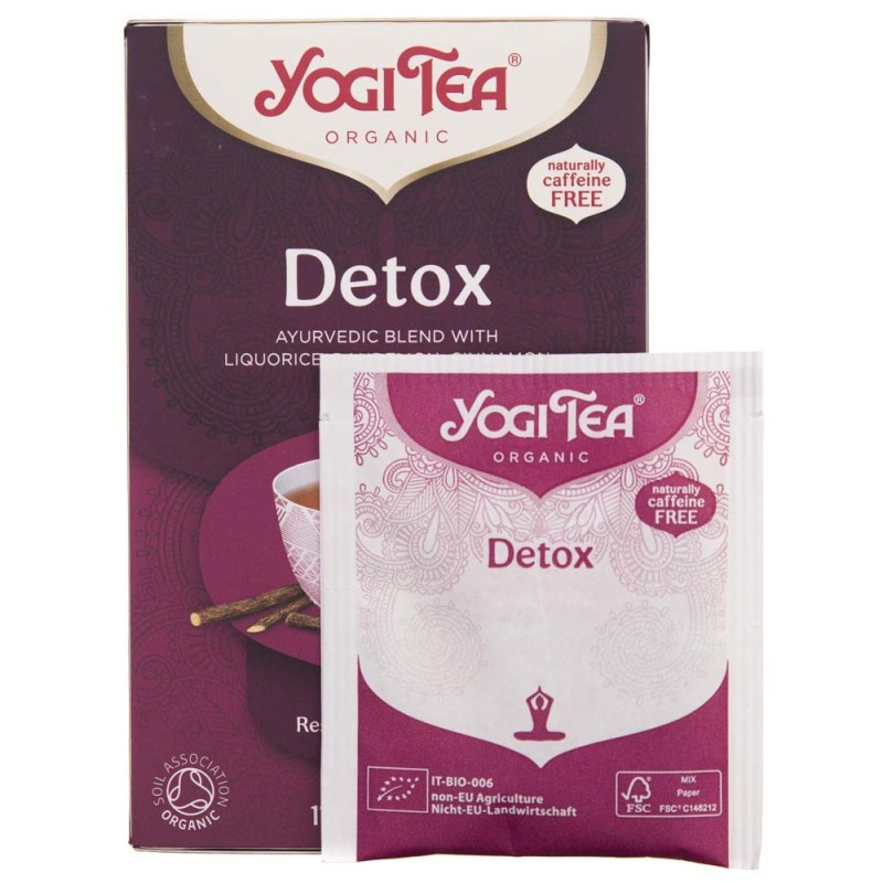 Yogi Tea Detox Herbata oczyszczająca - 17 saszetek