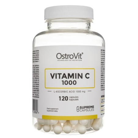 OstroVit Witamina C 1000 mg - 120 kapsułek