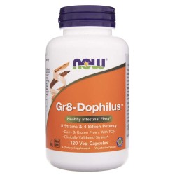 Now Foods Gr8-Dophilus Probiotyk 8 szczepów - 120 kapsułek