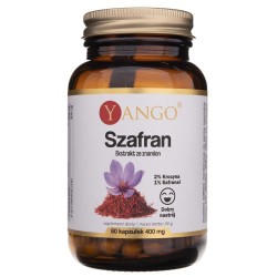 Yango Szafran ekstrakt ze znamion 400 mg - 60 kapsułek