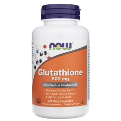 Now Foods Glutathione 500 mg - 60 kapsułek