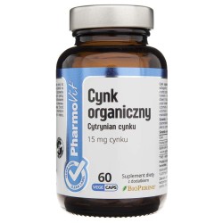 Pharmovit Cynk organiczny 15 mg - 60 kapsułek
