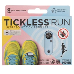 Tickless Run Ultradźwiękowa ochrona przed kleszczami dla biegających - Niebieski
