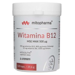 Dr. Enzmann Witamina B12 MSE MAX - 120 kapsułek