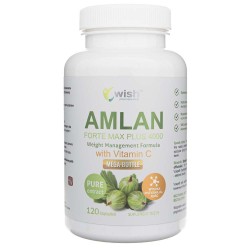 Wish Amlan Forte (Agrest Indyjski) 4000 mg - 120 kapsułek