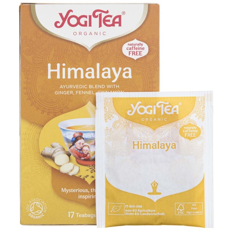 Yogi Tea Himalaya Herbatka z imbirem - 17 saszetek