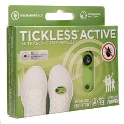 Tickless Active Ultradźwiękowa ochrona przed kleszczami dla aktywnych - Zielony
