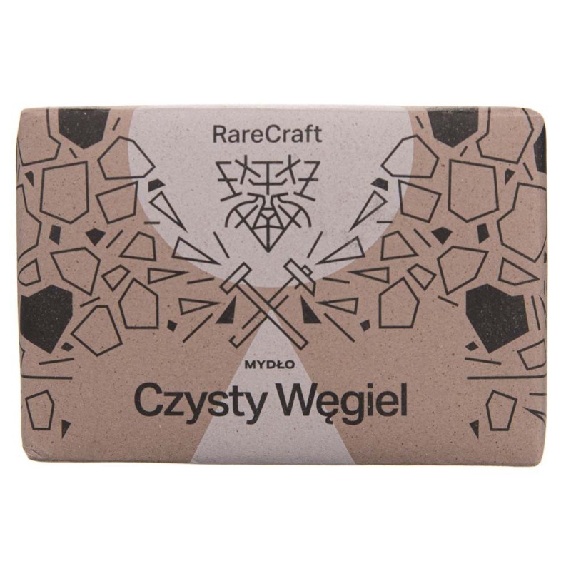 RareCraft Mydło Czysty Węgiel - 110 g
