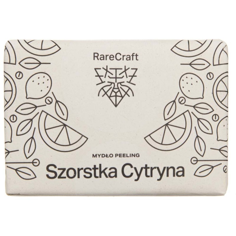 RareCraft Mydło peeling Szorstka Cytryna - 110 g