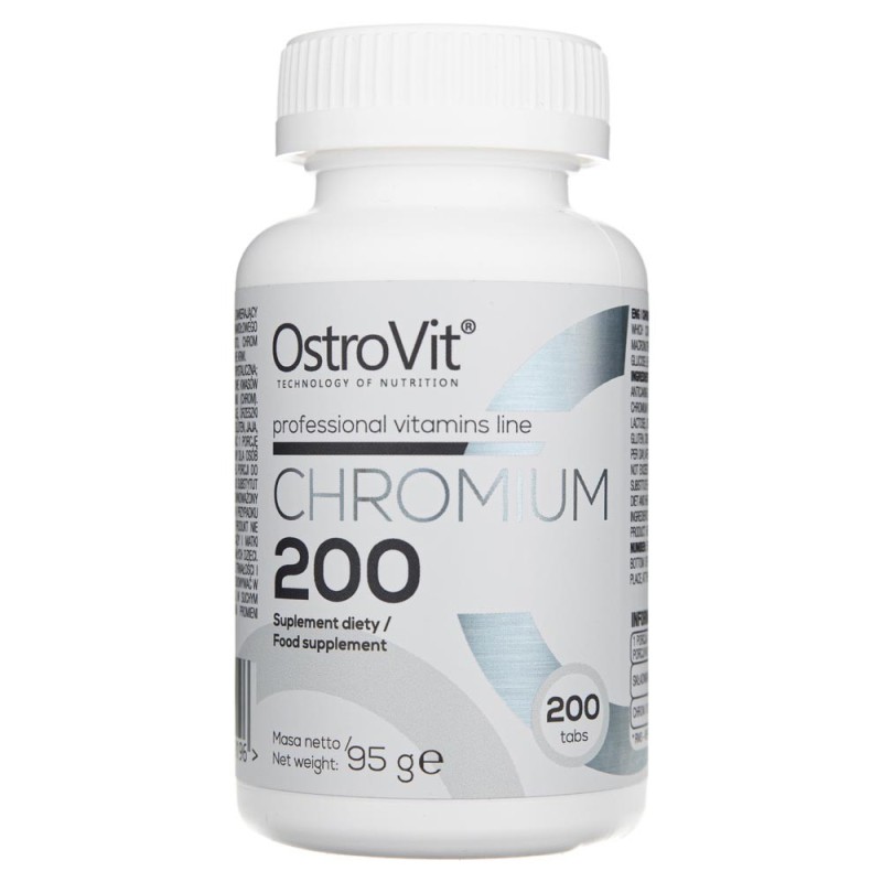 OstroVit Chromium 200 - 200 tabletek