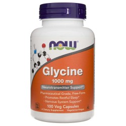 Now Foods Glicyna 1000 mg - 100 kapsułek