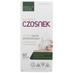 Medica Herbs Czosnek 620 mg - 60 kapsułek