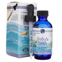 Nordic Naturals Baby's DHA z witaminą D3 - 60 ml