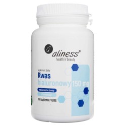 Aliness Kwas hialuronowy niskocząsteczkowy 150 mg - 100 tabletek