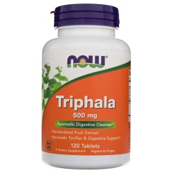 Now Foods Triphala 500 mg - 120 tabletek