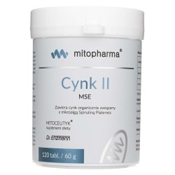 Dr Enzmann Cynk dwuwartościowy MSE - 120 tabletek