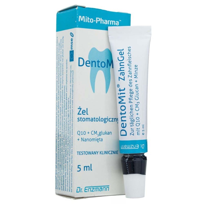 Mito-Pharma DentoMit żel stomatologiczny - 5 ml