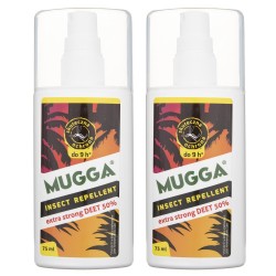 Mugga Spray 50% DEET zestaw 2 x 75 ml