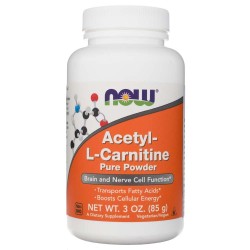 Now Foods Acetyl L-Karnityny (ALC) w proszku - 85 g