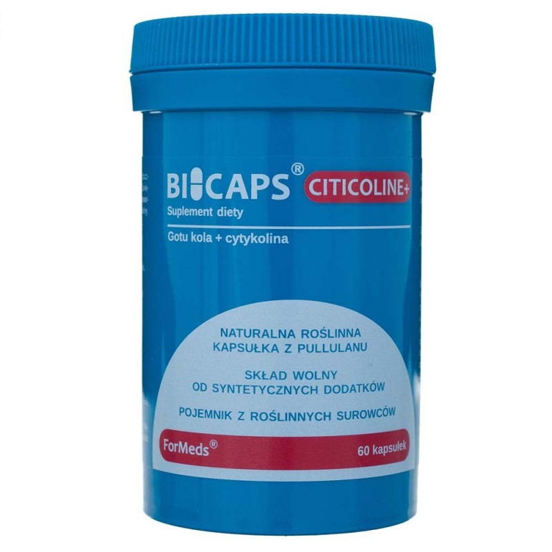Formeds Bicaps Citicoline+ - 60 kapsułek